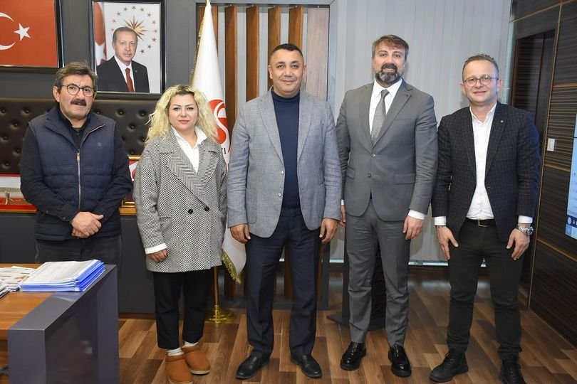 TRABZON İMPERİAL HASTANESİ HEYETİNDEN BAŞKANIMIZA ZİYARET