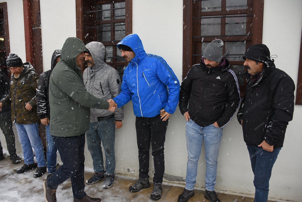 BAŞKANIMIZ, SÜLEYMANİYE MAHALLESİ SAKİNLERİNDEN YÜKSEL ÇELİK’İ EBEDİYETE UĞURLADI