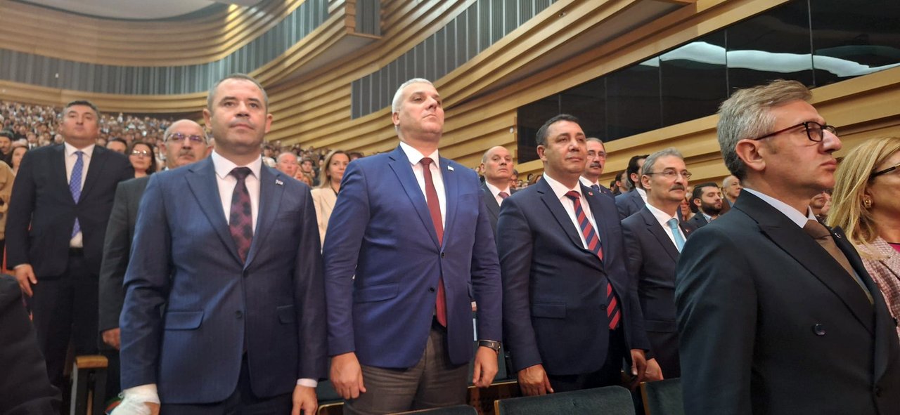 BAŞKANIMIZ, ANKARA'DA KARDEŞ ÜLKEMİZ AZERBAYCAN'IN ZAFER GÜNÜ KUTLAMA PROGRAMINA KATILDI