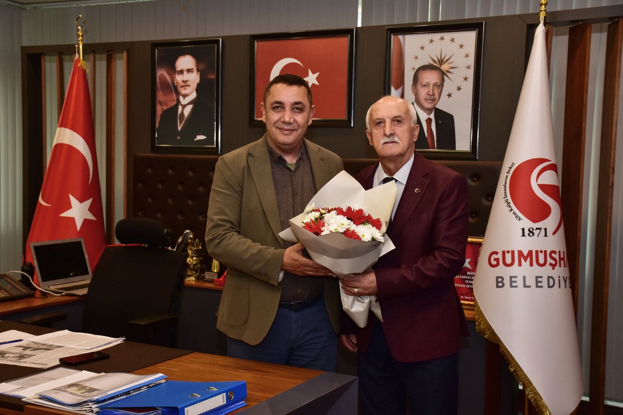 KÖY VE MAHALLE MUHTARLARI DERNEĞİ’NDEN BAŞKANIMIZA ZİYARET