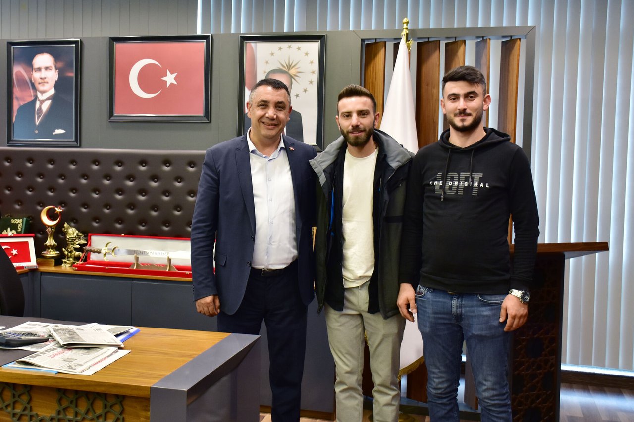 BAŞKANIMIZ MİSAFİR AĞIRLADI ÇALIŞMA SAHALARIMIZDA İNCELEME YAPTI
