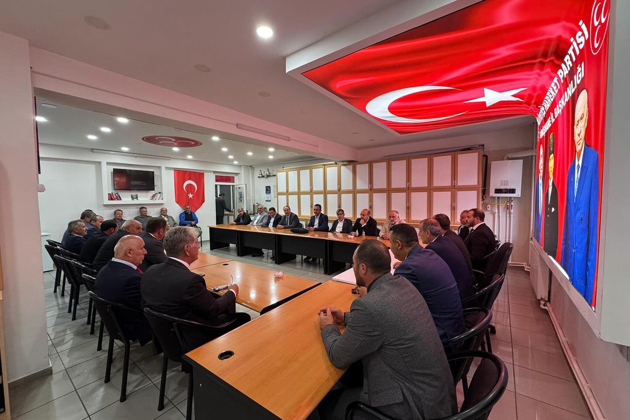BAŞKANIMIZ,  MHP GÜMÜŞHANE İL BAŞKANLIĞI AYLIK İSTİŞARE TOPLANTISINA KATILDI