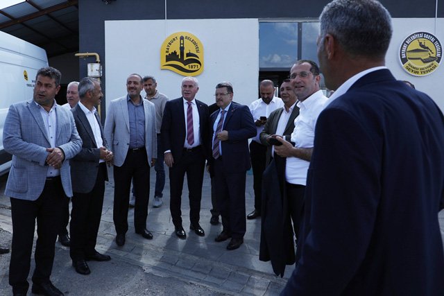 BAŞKANIMIZ,DOĞU KARADENİZ BELEDİYELER BİRLİĞİ TOPLANTISI BAYBURT’TA KATILDI