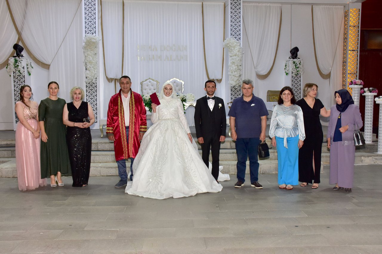 BAŞKANIMIZ DÜĞÜN TÖRENLERİNE KATILDI, NİKAH KIYDI