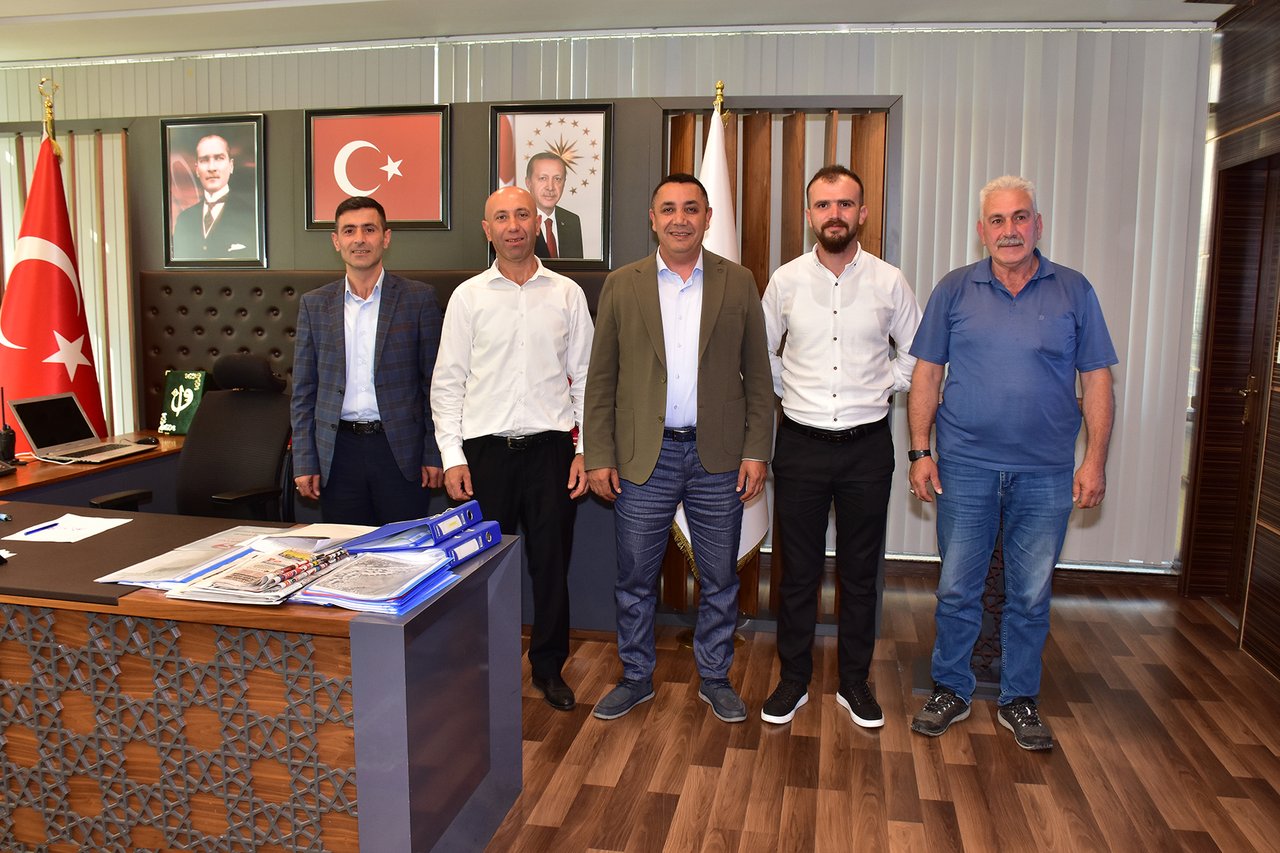 BAŞKANIMIZA GÜMÜŞHANE MERKEZ AVCILAR VE ATICILAR DERNEĞİNDEN ZİYARET