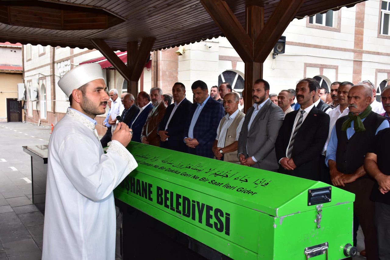 BAŞKANIMIZ, HAMİT ARAS’IN CENAZE TÖRENİNE KATILDI