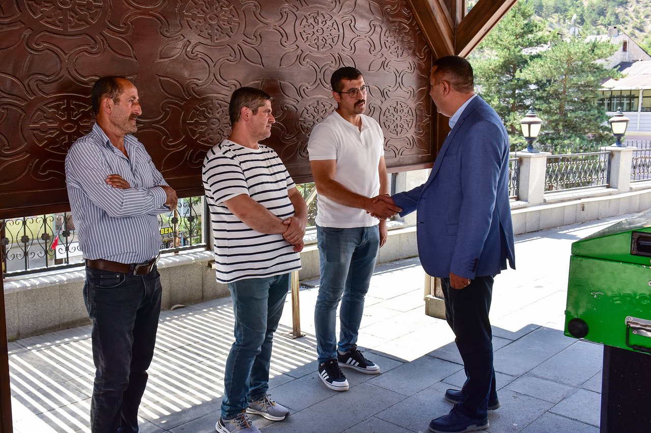 BAŞKANIMIZ, AHMET PEZİK'İN CENAZE TÖRENİNE KATILDI