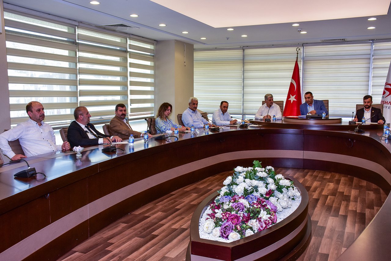 BELEDİYEMİZ AĞUSTOS AYI TOPLANTILARI DEVAM EDİYOR