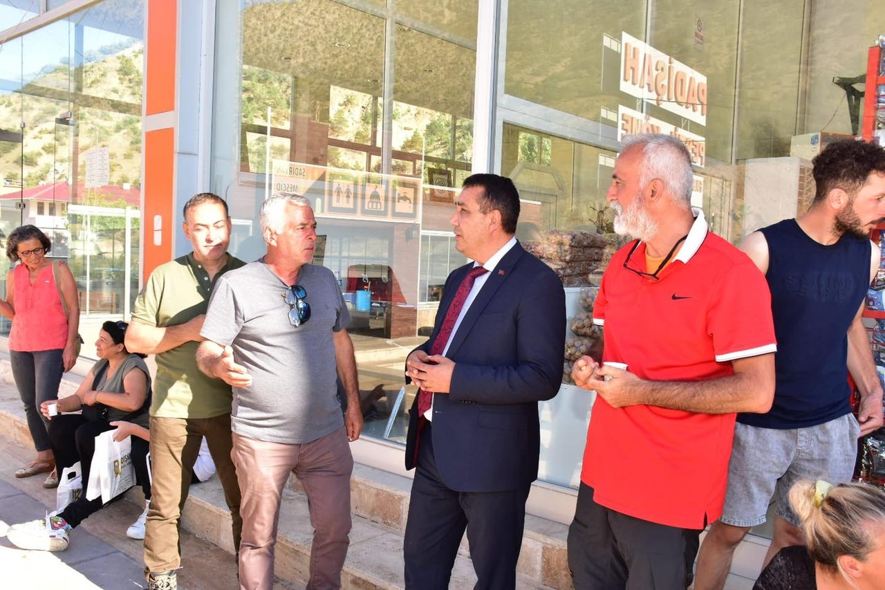 BAŞKANIMIZ, MERSİN DAĞCILIK KULÜBÜ ÜYELERİ İLE HASBİHAL ETTİ