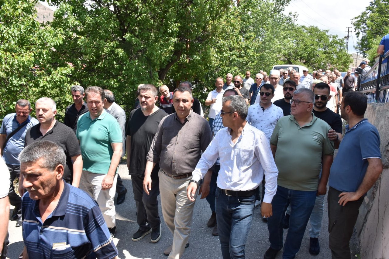 BAŞKANIMIZ, İSMAİL BOSTANCI'NIN CENAZE TÖRENİNE KATILDI