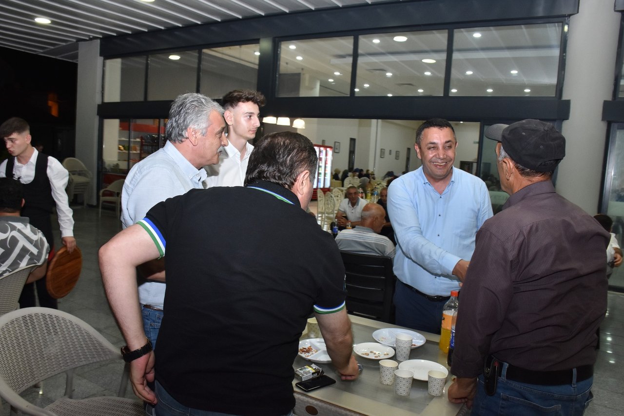 BAŞKANIMIZ, DÜĞÜN TÖRENLERİNE KATILDI