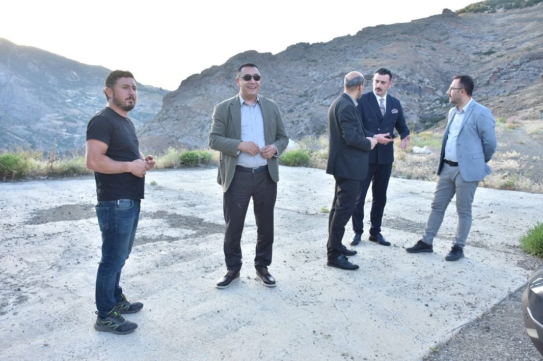 BAŞKANIMIZ, BELEDİYEMİZE HARFİYAT DÖKÜM SAHALARI İÇİN TESPİT ÇALIŞMALARINDA BULUNDU