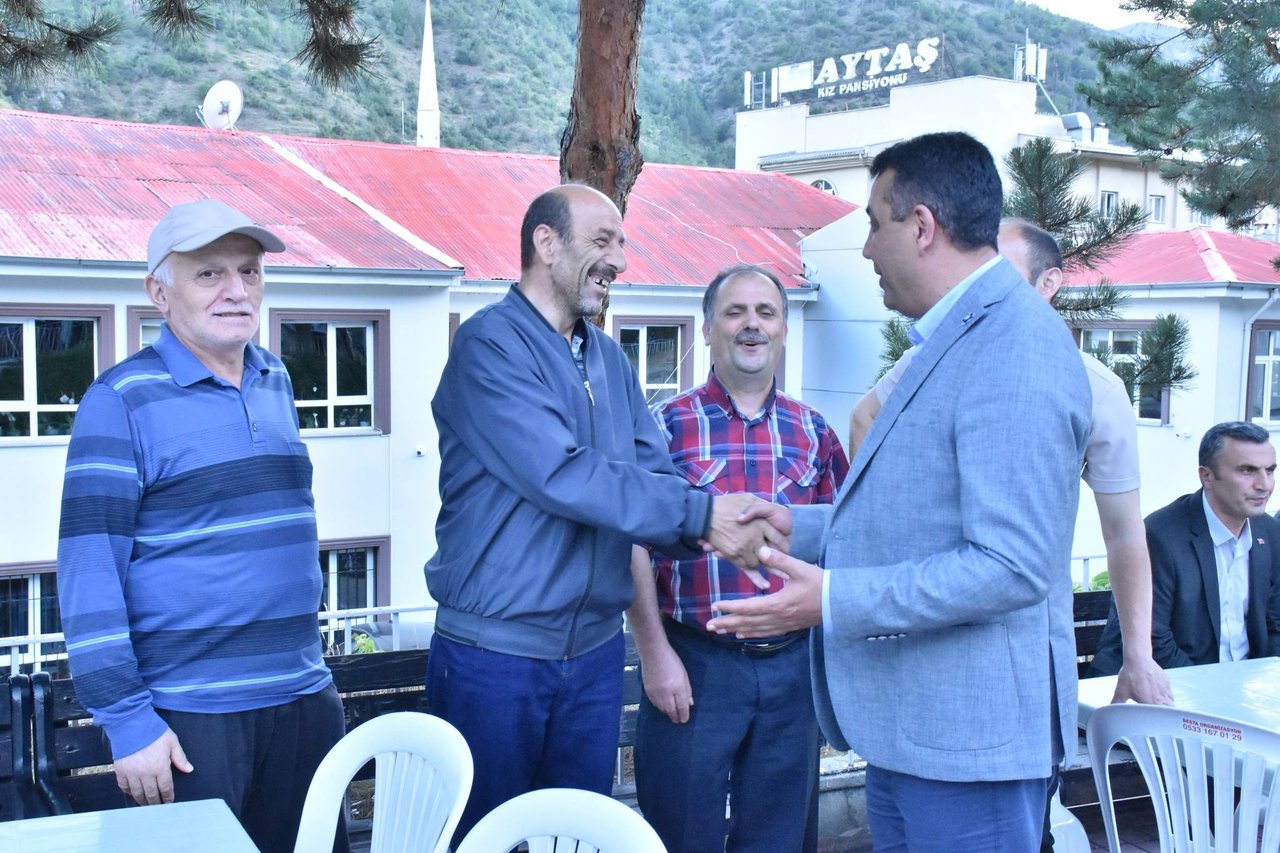 BAŞKANIMIZ, DÜĞÜN TÖRENLERİNE KATILDI