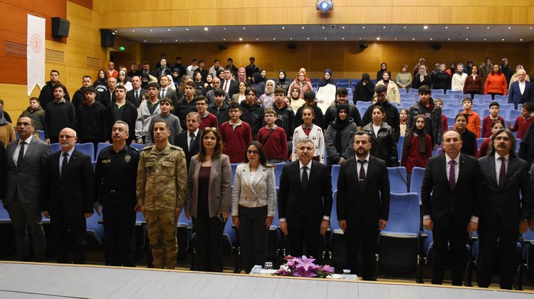 BAŞKAN VEKİLİMİZ HAMZA KARABULUT, KÜTÜPHANE HAFTASI KUTLAMA PROGRAMINA KATILDI