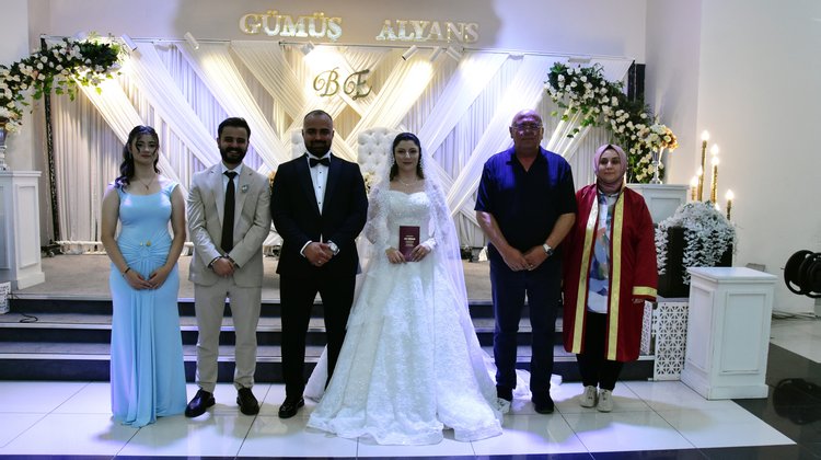 BAŞKAN YARDIMCIMIZ NECATİ YILMAZ, EZGİ EYLEM PALANCI VE BURAK PALANCI’NIN DÜĞÜNÜNE KATILDI