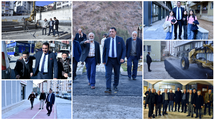 BAŞKAN YOĞUN MESAİ: ÇALIŞMA SAHASINI İNCELEDİ, VATANDAŞLARLA SOHBET ETTİ, UMRECİLERİ UĞURLADI