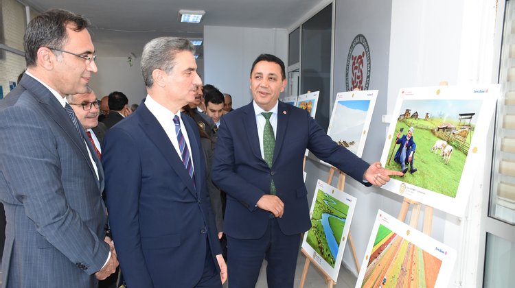 BAŞKANIMIZ, 14. TARIM ORMAN VE İNSAN KONULU FOTOĞRAF SEGİSİNİN AÇILIŞINI GERÇEKLEŞTİRDİ