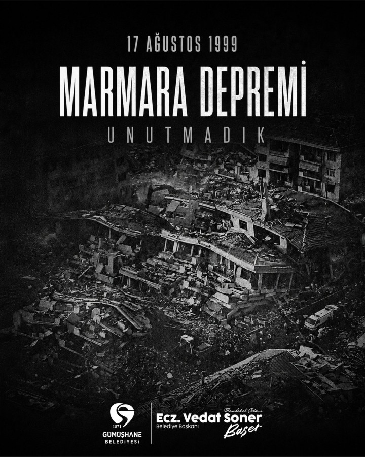 BAŞKANIMIZ, 17 AĞUSTOS DEPREMİ’NDE HAYATINI KAYBEDEN VATANDAŞLARIMIZI...