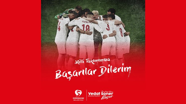 BAŞKANIMIZ, A MİLLİ TAKIMIMIZA BAŞARILAR DİLEDİ