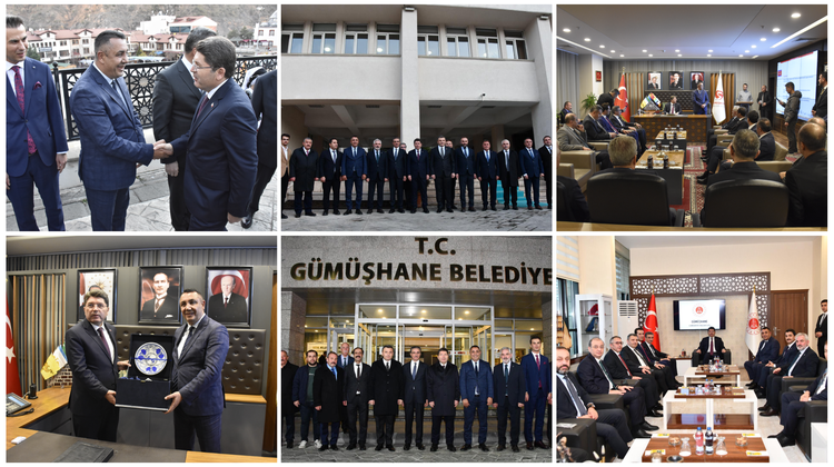 BAŞKANIMIZ, ADALET BAKANIMIZ SAYIN YILMAZ TUNÇ’U BELEDİYEMİZDE MİSAFİR ETTİ
