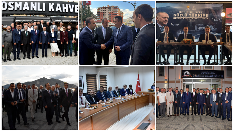 BAŞKANIMIZ, AK PARTİ TÜRKİYE YÜZYILI BULUŞMALARI PROGRAMI KATILDI, GÜMÜŞHANE OSB ZİYARET ETTİ