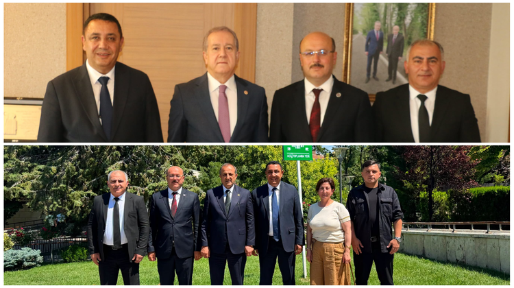 BAŞKANIMIZ, ANKARA’DA ZİYARETLERDE BULUNDU