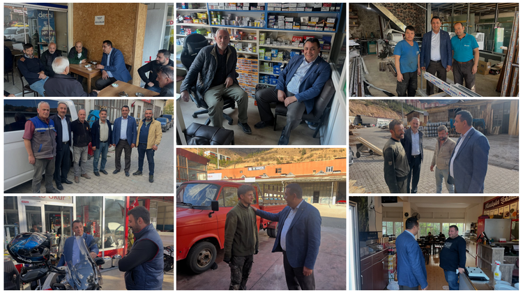 BAŞKANIMIZ, BAĞLARBAŞI SANAYİ SİTESİ’Nİ ZİYARET ETTİ