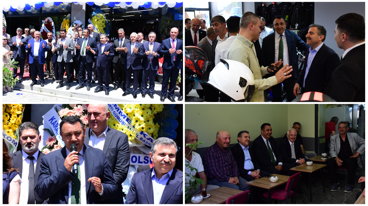BAŞKANIMIZ, BEKO VE VOLTA MAĞAZALARININ AÇILIŞINI KATILDI