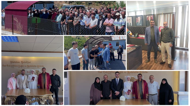 BAŞKANIMIZ, CENAZE TÖRENİNE KATILDI, MİSAFİR AĞIRLADI, NİKAH KIYDI