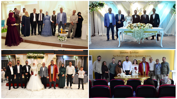 BAŞKANIMIZ, DÜĞÜN TÖRENLERİNE KATILDI NİLAH KIYDI