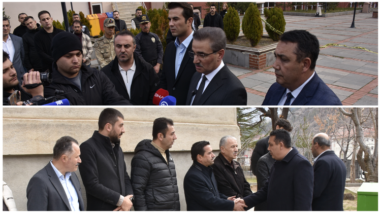 BAŞKANIMIZ GEÇMİŞ OLSUN DİLEKLERİNİ İLETTİ, ALİ AĞAÇ’I EBEDİYETE UĞURLADI
