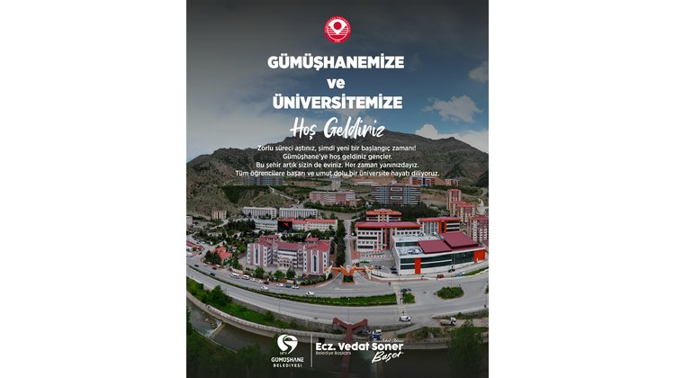 BAŞKANIMIZ, GENÇLERİMİZE BAŞARI, SAĞLIK VE UMUT DOLU BİR ÜNİVERSİTE HAYATI DİLEDİ
