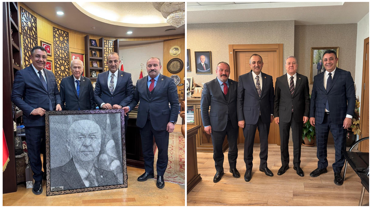 BAŞKANIMIZ, GENEL BAŞKANIMIZ SAYIN DEVLET BAHÇELİ BEY’İ ZİYARET EDEREK ELİNİ ÖPÜP HAYIR DUASINI ALDI
