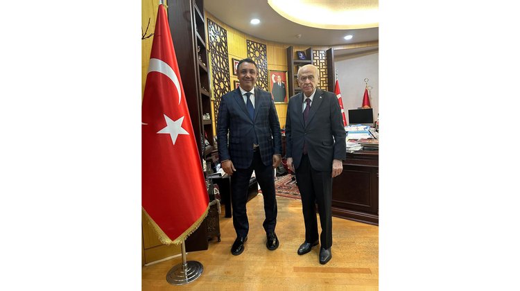 BAŞKANIMIZ, GENEL BAŞKANIMIZ SAYIN DR. DEVLET BAHÇELİ’Yİ ZİYARET ETTİ