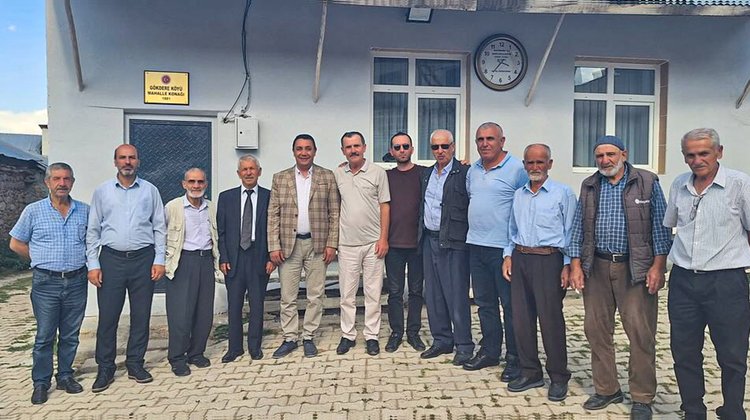 BAŞKANIMIZ, GÖKDERE KÖYÜMÜZDE, PARTİ YÖNETİCİMİZ VE ÜLKÜDAŞIMIZ ENVER ŞAHİN’İN MİSAFİRİ OLDU