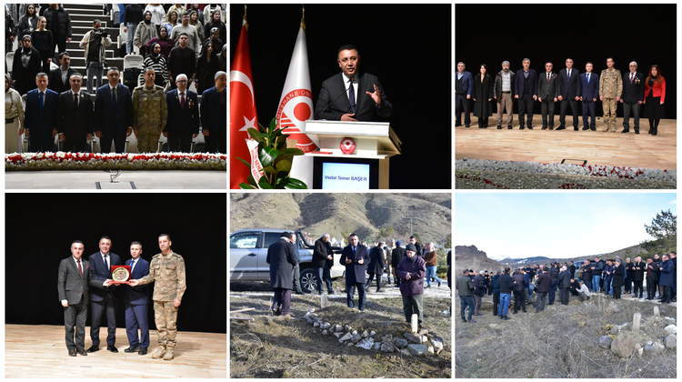 BAŞKANIMIZ, GÜMÜŞHANE’NİN RUS İŞGALİNDEN KURTULUŞU SÖYLEŞİ PROGRAMI VE CENAZE TÖRENİNE KATILDI