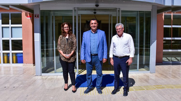 BAŞKANIMIZ, İL KÜLTÜR VE TURİZM MÜDÜRÜNÜ ZİYARET ETTİ
