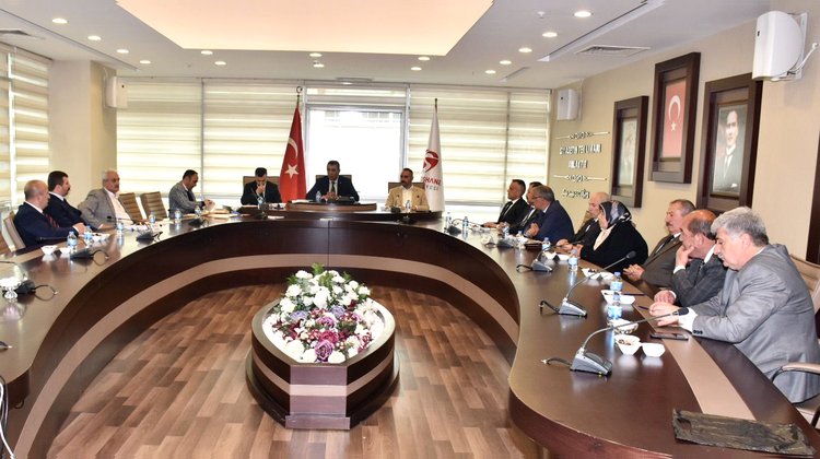 BAŞKANIMIZ, İLK MECLİS TOPLANTISINI YAPTI