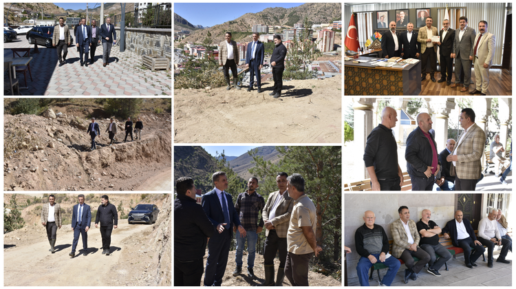 BAŞKANIMIZ, İNCELEME YAPTI, ZİYARET KABUL ETTİ, TAZİYE ZİYARETİNDE BULUNDU