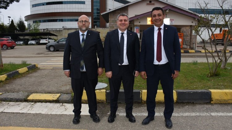 BAŞKANIMIZ, KARAYOLLARI 10. BÖLGE MÜDÜRLÜĞÜ'NÜ ZİYARET ETTİ