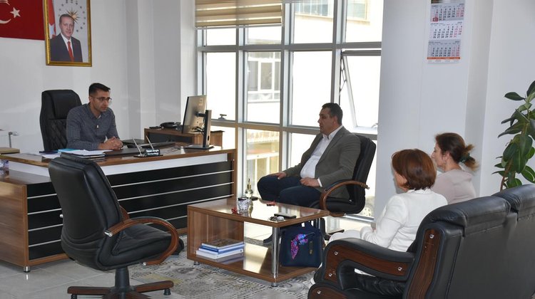 BAŞKANIMIZ, KARAYOLLARI 101’İNCİ GÜMÜŞHANE ŞUBE ŞEFİ OSMAN SARIGÜN’Ü ZİYARET ETTİ