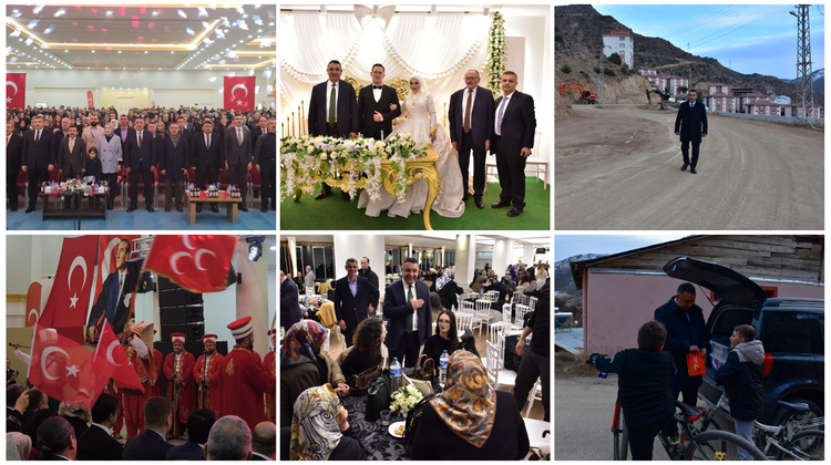 BAŞKANIMIZ, KELKİT İLÇEMİZİN KURTULUŞ GÜNÜ ETKİLİĞİNE VE DÜĞÜN TÖRENİNE KATILDI