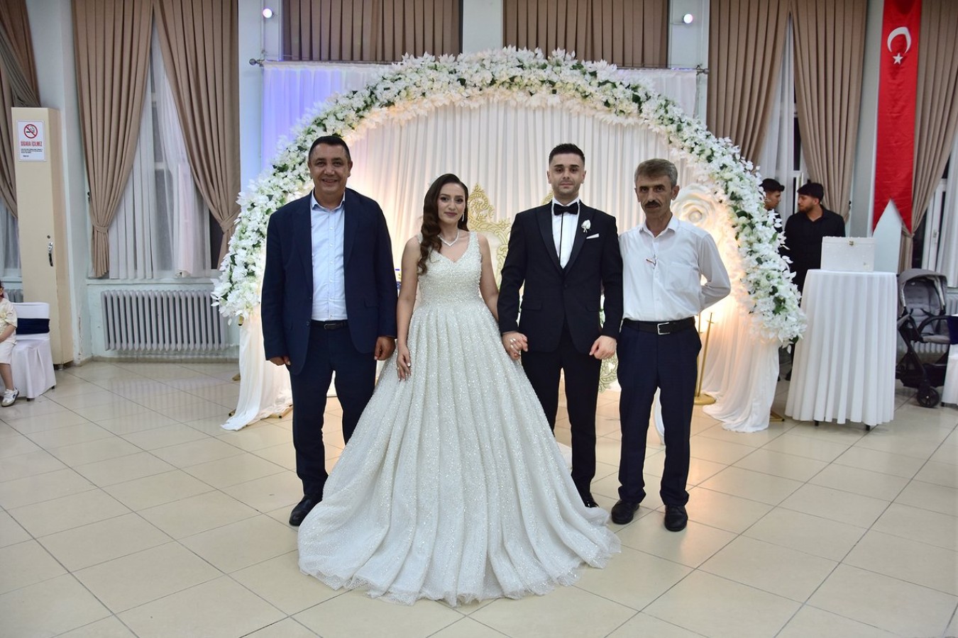 BAŞKANIMIZ, KÜBRA TASLAK VE SAMET AYDIN KARDEŞLERİMİZİN DÜĞÜN MERASİML...
