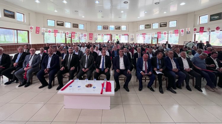 BAŞKANIMIZ, KÜRTÜN İLÇE BAŞKANLIĞIMIZIN 15. OLAĞAN İLÇE KONGRESİ’NE KATILDI