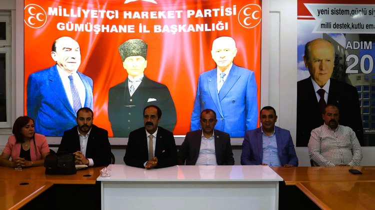BAŞKANIMIZ MHP GÜMÜŞHANE İL TEŞKİLATIMIZ İSTİŞARE TOPLANTISINA KATILDI