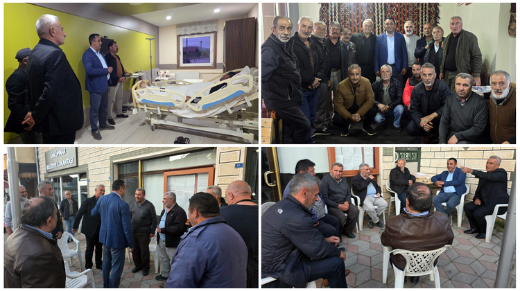 BAŞKANIMIZ, MHP KELKİT ESKİ İLÇE BAŞKANI ÖZKAN KESKİN’E GEÇMİŞ OLSUN ZİYARETİNDE BULUNDU