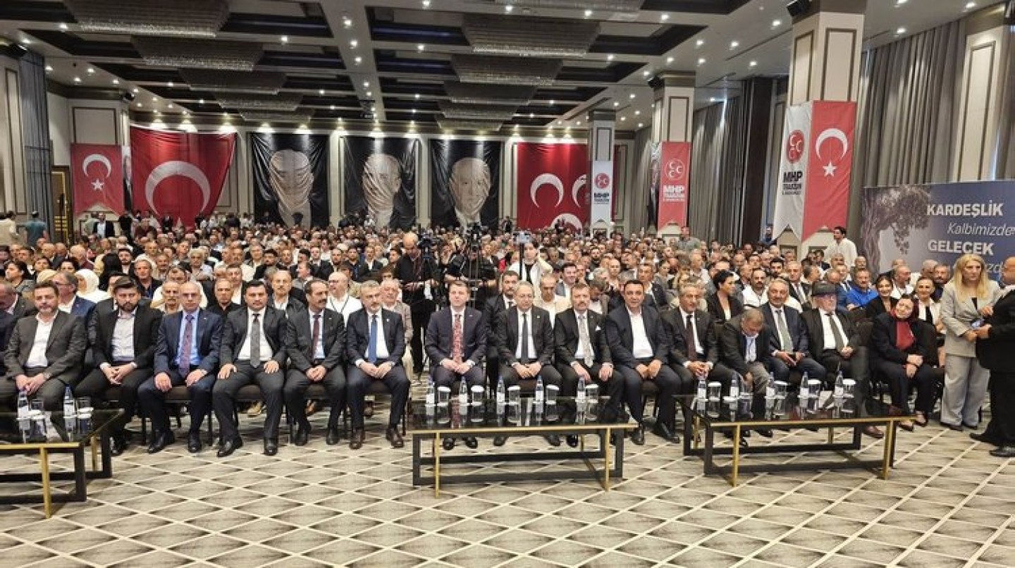 BAŞKANIMIZ, MHP TRABZON İL BAŞKANLIĞIMIZIN 15. OLAĞAN İL KONGRESİNE KA...