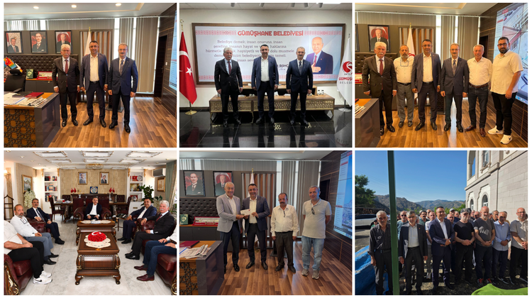 BAŞKANIMIZ, MİSAFİR AĞIRLADI, MEVLÜDE BOZTAŞLI’YI EBEDİYETE UĞURLARDI