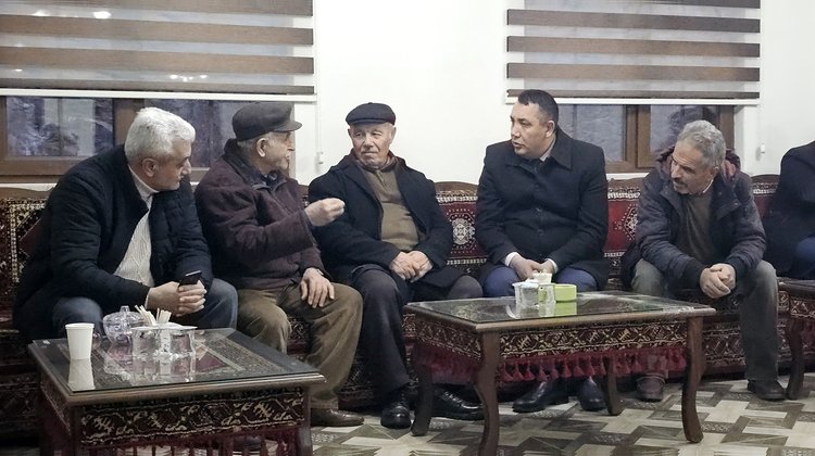 BAŞKANIMIZ, MÜKTEBER BAYRAK’IN AİLESİ VE YAKINLARINA TAZİYE ZİYARETİNDE BULUNDU