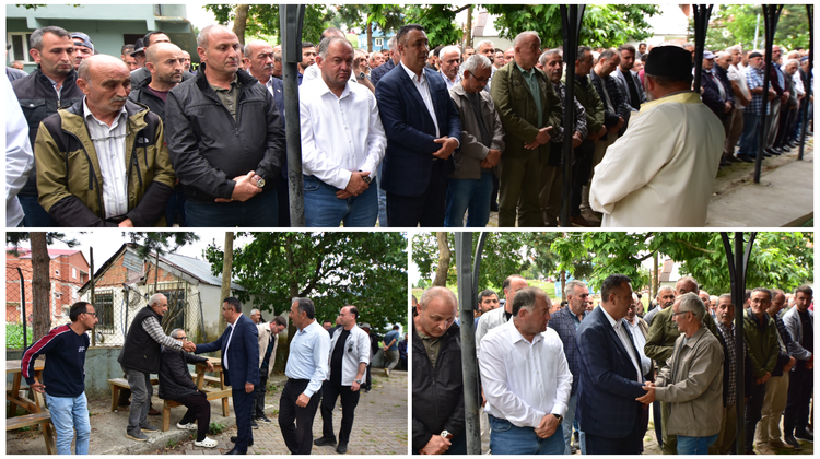 BAŞKANIMIZ, MÜZEYYEN KARAKAŞ’I EBEDİYETE UĞURLADI